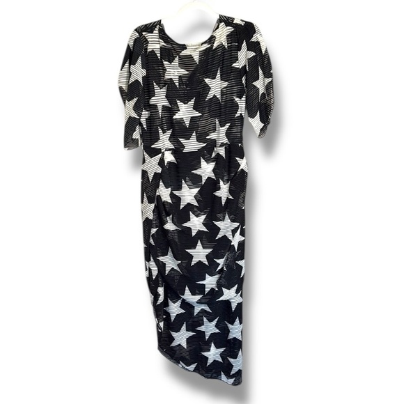 Alice’s Pig Sheer Star Maxi Dress-Base Layer Missing- Size 10 - Picture 4 of 4